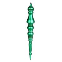 Vickerman 20" Seafoam Green Matte Finial Ornament