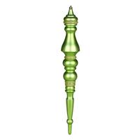 Vickerman 20" Celadon Matte Finial Ornament