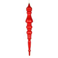 Vickerman 20" Red Mercury Finial Ornament