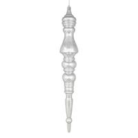 Vickerman 20" Silver Mercury Finial Ornament