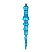 Vickerman 20" Turquoise Mercury Finial Ornament