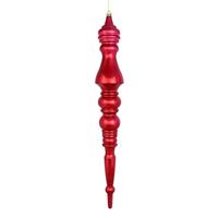 Vickerman 20" Berry Red Mercury Finial Ornament