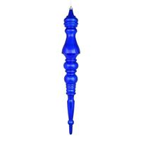 Vickerman 20" Cobalt Blue Mercury Finial Ornament