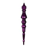 Vickerman 20" Plum Mercury Finial Ornament