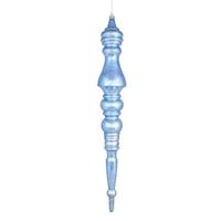 Vickerman 20" Periwinkle Mercury Finial Ornament