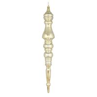 Vickerman 20" Champagne Mercury Finial Ornament