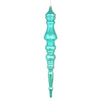 Vickerman 20" Teal Mercury Finial Ornament