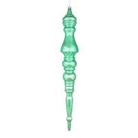 Vickerman 20" Seafoam Green Mercury Finial Christmas Ornament (2 Pack)