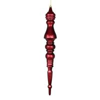 Vickerman 20" Burgundy Mercury Finial Ornament