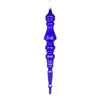Vickerman 20" Purple Mercury Finial Ornament