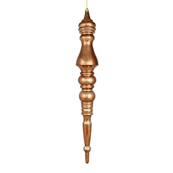 20" Mocha Mercury Finial Ornament