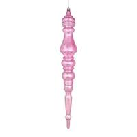 Vickerman 20" Pink Mercury Finial Ornament
