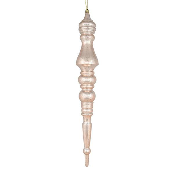 20" Cafe Latte Matte Finial Ornament
