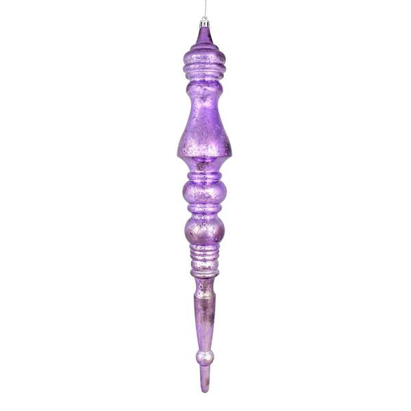 20" Lavender Mercury Finial Ornament (2 Pack)