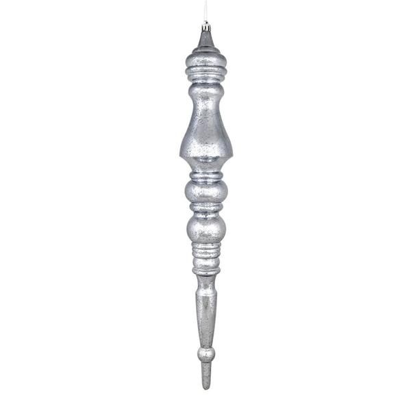 20" Pewter Mercury Finial Ornament