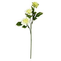 View 17" Artificial Cream Dahlia Spray (6 pack)
