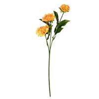 View 17" Artificial Yellow Dahlia Spray (6 pack)