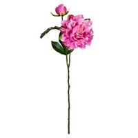 Vickerman 16" Artificial Purple Peony Spray (6 pack)