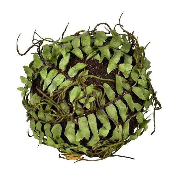 5" Artificial Green Boston Fern Ball (2 pack)
