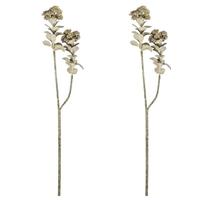 Vickerman 22" Artificial Dark Green Sedum Spray (2 pack)