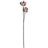 Vickerman 30" Artificial Rust Brown Echeveria Spray