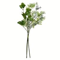 Vickerman 26" Artificial Green Mixed Greenery Bundle (2 pack)
