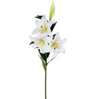 Vickerman 36" Artificial White Lily Spray (2 pack)