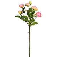 Vickerman 20.5" Artificial Pink Tea Rose Spray (3 pack)