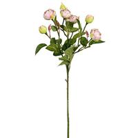 Vickerman 20.5" Artificial Gray Tea Rose Spray (3 pack)