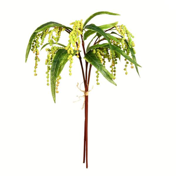 24" Artificial Green Plant Bundle
