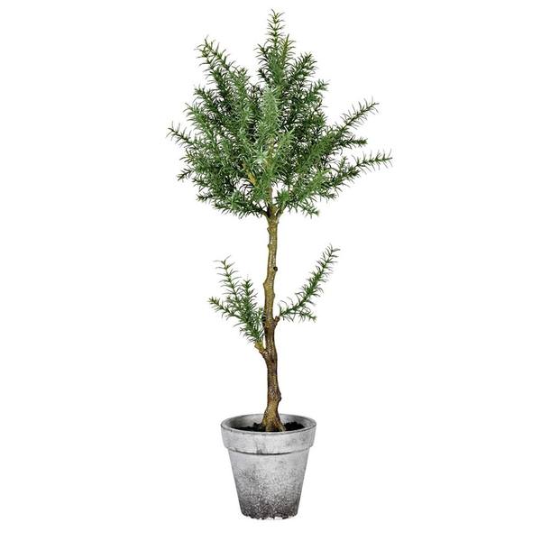 32" Artificial Green Plant in Pot