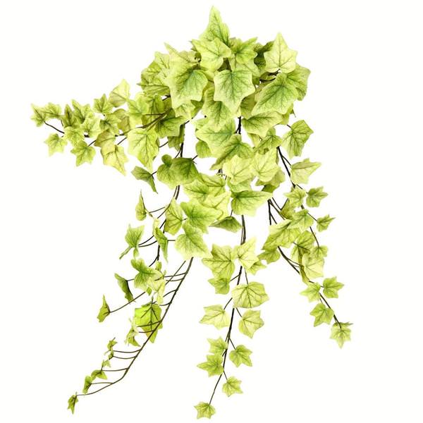 28" Artificial Light Green Ivy Hanging Bush