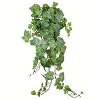 View 39" Artificial Green / White Grape Ivy Hanging Bush