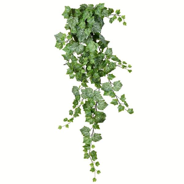 51" Artificial Green / White Grape Ivy Hanging Bush