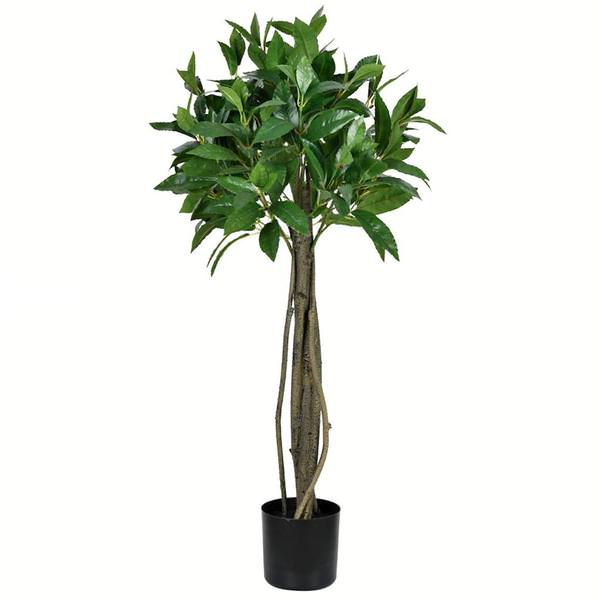 3' Artificial Potted Bay Leaf Tree