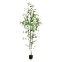 Vickerman 6' Artificial Potted Mini Bamboo Tree