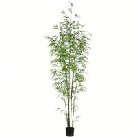 Vickerman 7' Artificial Potted Mini Bamboo Tree