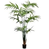 Vickerman 8' Potted Kentia Artificial Palm Tree