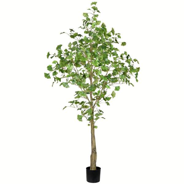 6' Artificial Potted Ginko Tree