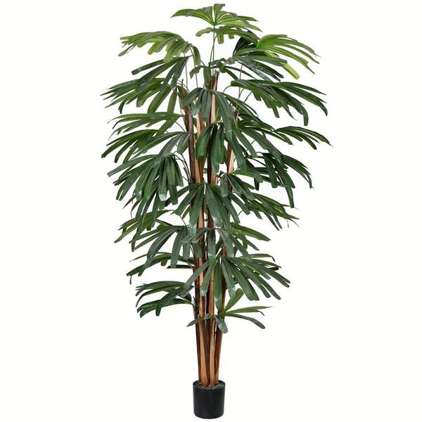 5' Artificial Potted Rhaphis Tree