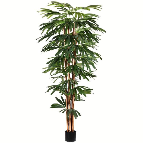 6' Artificial Potted Rhaphis Tree