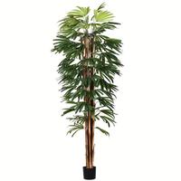Vickerman 7' Artificial Potted Rhaphis Tree