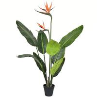 Vickerman 3' Potted Artificial Bird of Paradise Palm Tree