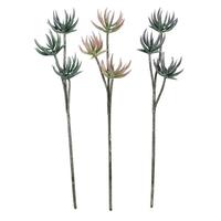 Vickerman 24" Artificial Mixed Green Aloe Spray Assortment (Set of 3)