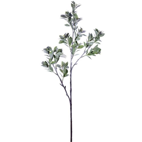 31" Artificial Green / White Aglaia Spray (3 pack)