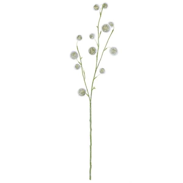31" Artificial Green Pom Pom Spray (3 pack)