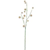 View 31" Artificial Yellow Pom Pom Spray (3 pack)
