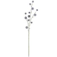 Vickerman 31" Artificial Gray Lavender Pom Pom Spray (3 pack)