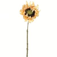 View 24" Artificial Mustard Sunflower Stem (4 pack)
