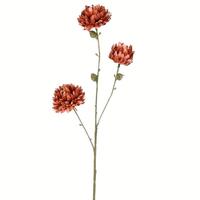 View 24" Artificial Brown Mum Spray (4 pack)